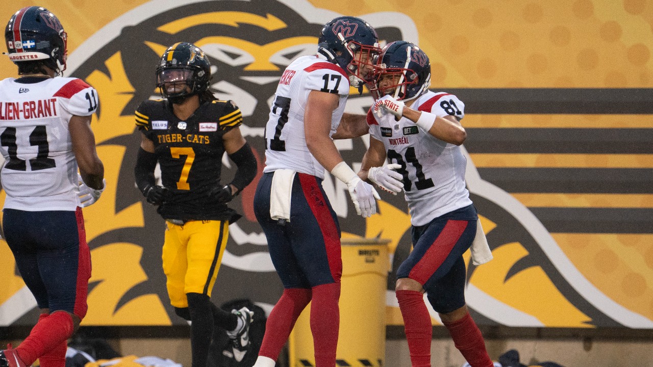 Alouettes improve to 2-0 with blowout victory over winless Tiger-Cats